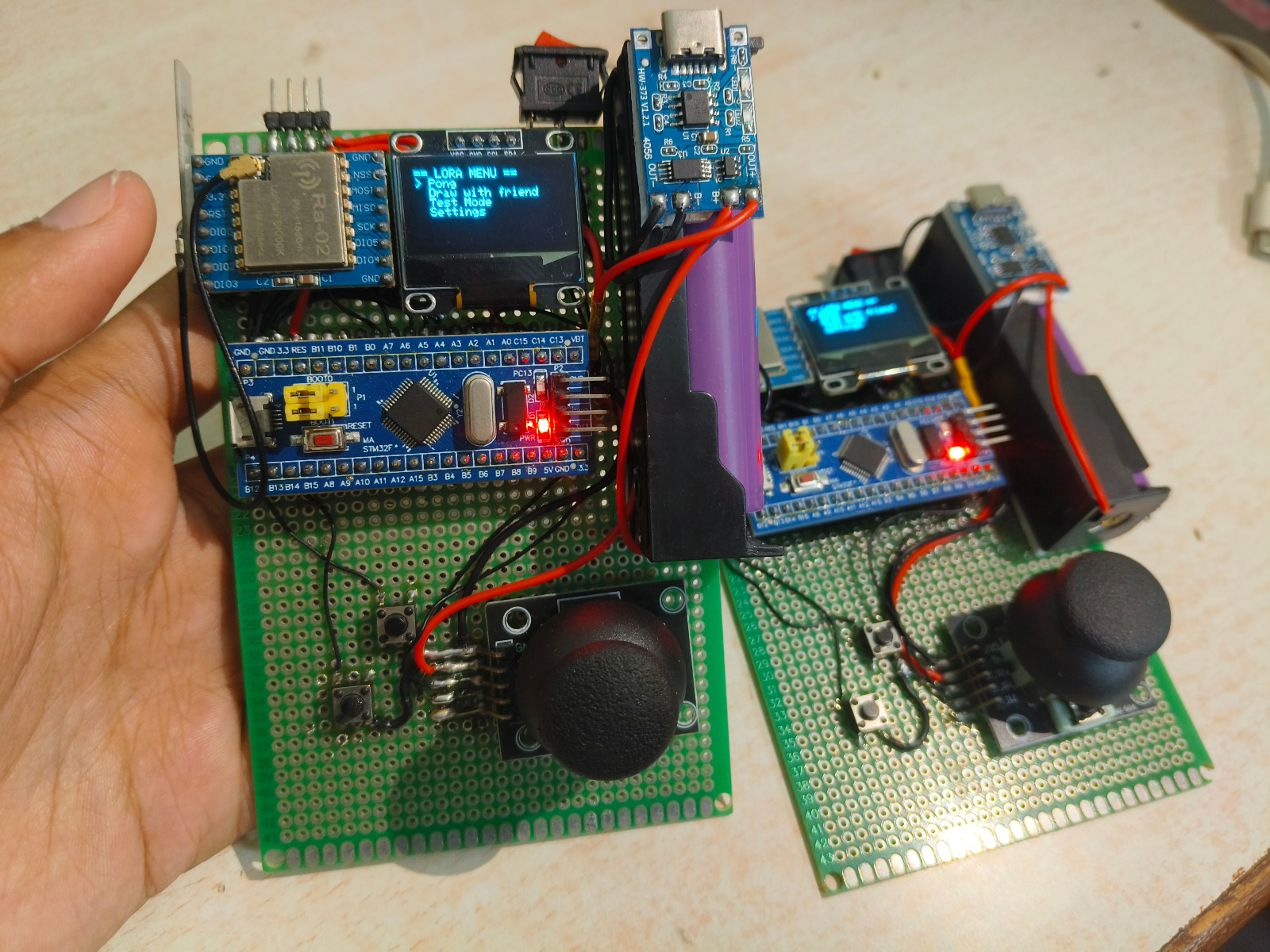 nRF Controller & Receiver - Prototype